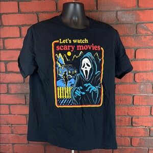 Ghost Face Shirt Mens XL Short Sleeve